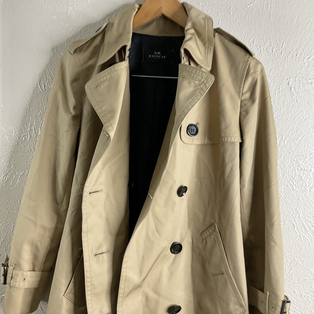 Coach Tan Trench Brand new - Picture 2 of 13